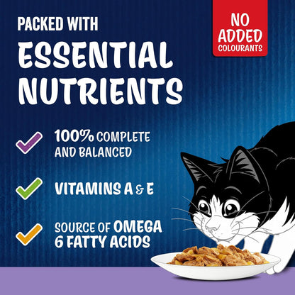 FELIX As Good As it Looks Senior 7+ Mixed in Jelly Wet Cat Food 120x85g